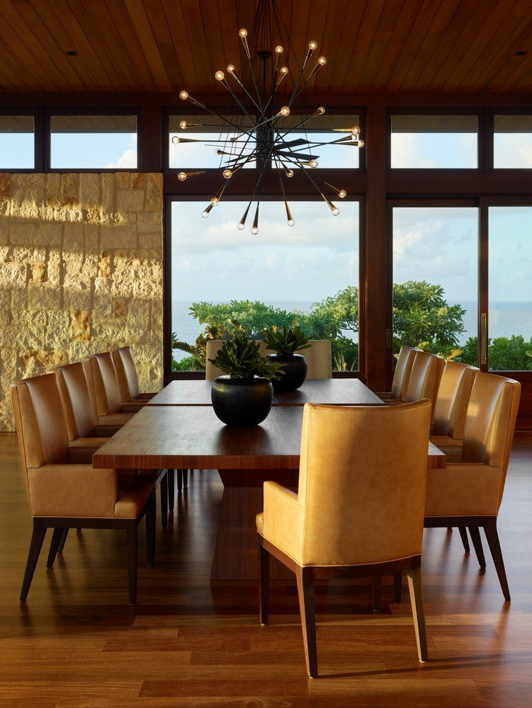 Kalihiwai Ranch Dining Room - Luxury Residential by Philpotts Interiors