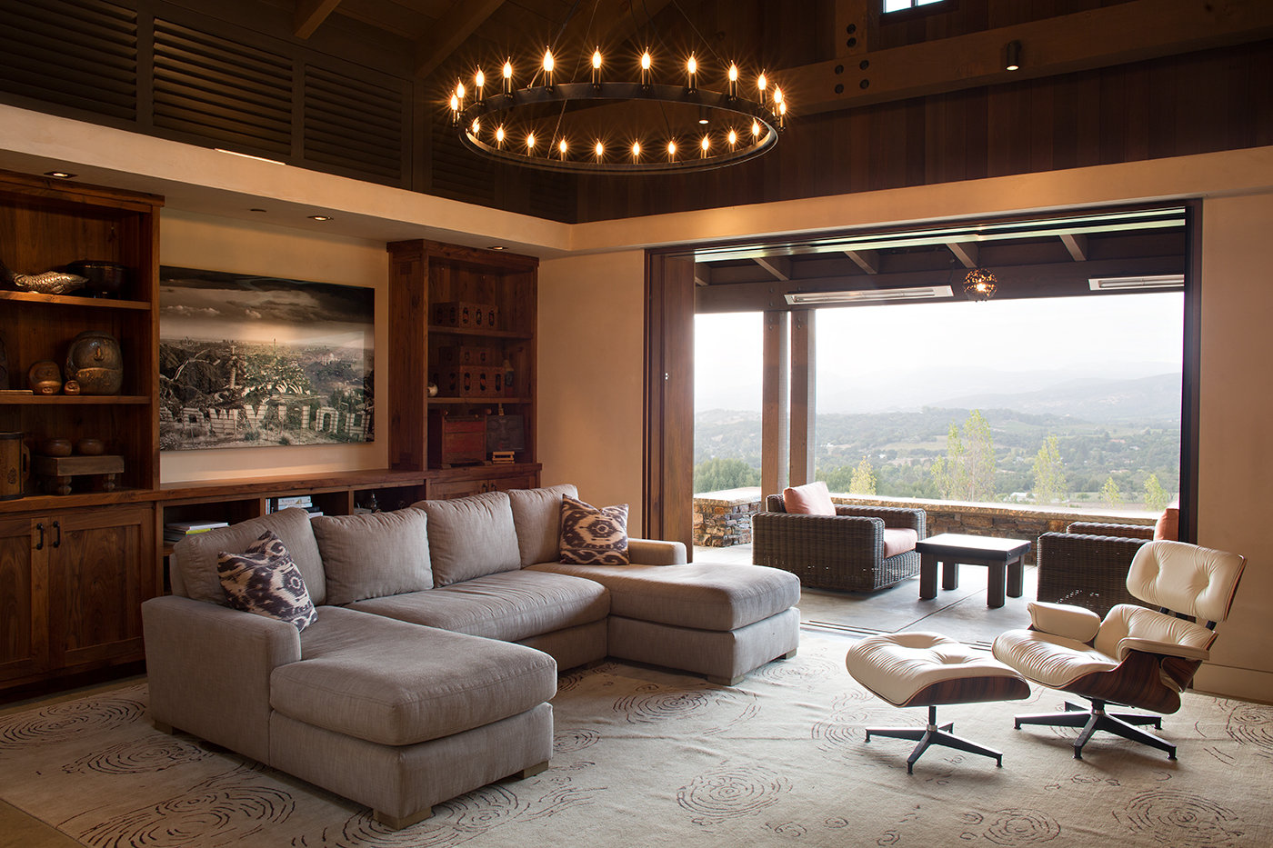 California Dreaming Lounge Luxury Residential by Philpotts Interiors