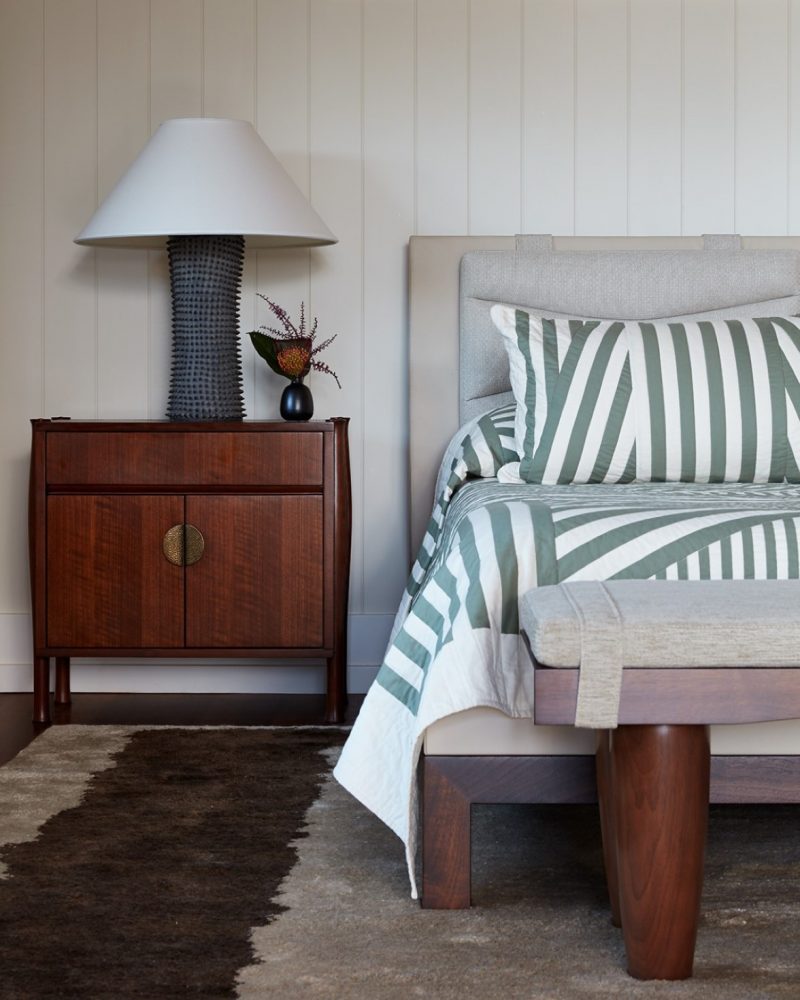 Garden Isle Residence Master Bedroom Headboard - Philpotts Interiors