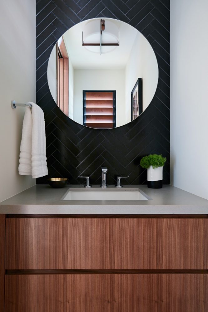 Hale Ike Mala Residence Powder Room by Philpotts Interiors