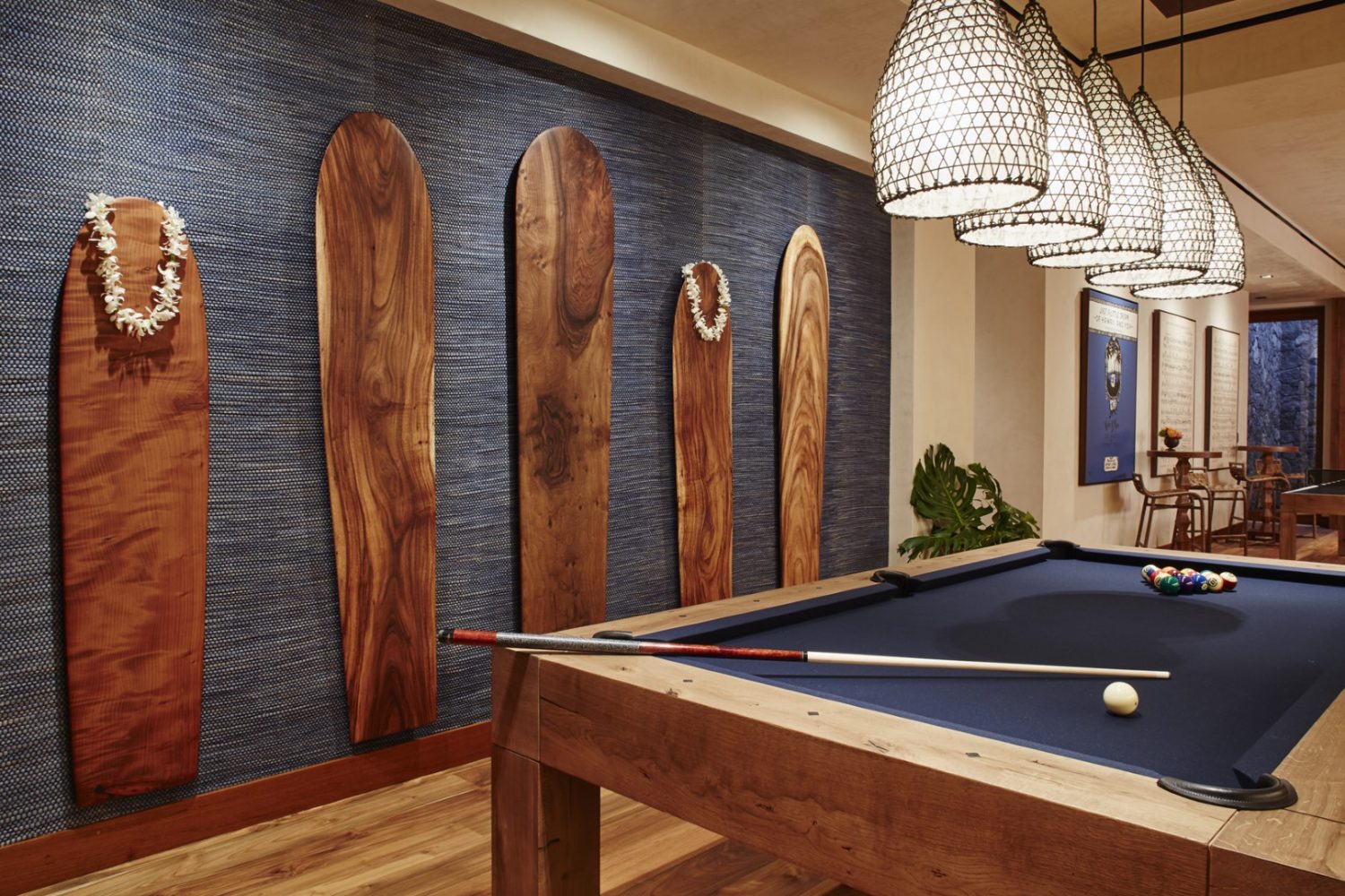 Malie Residence Pool Table - Philpotts Interiors